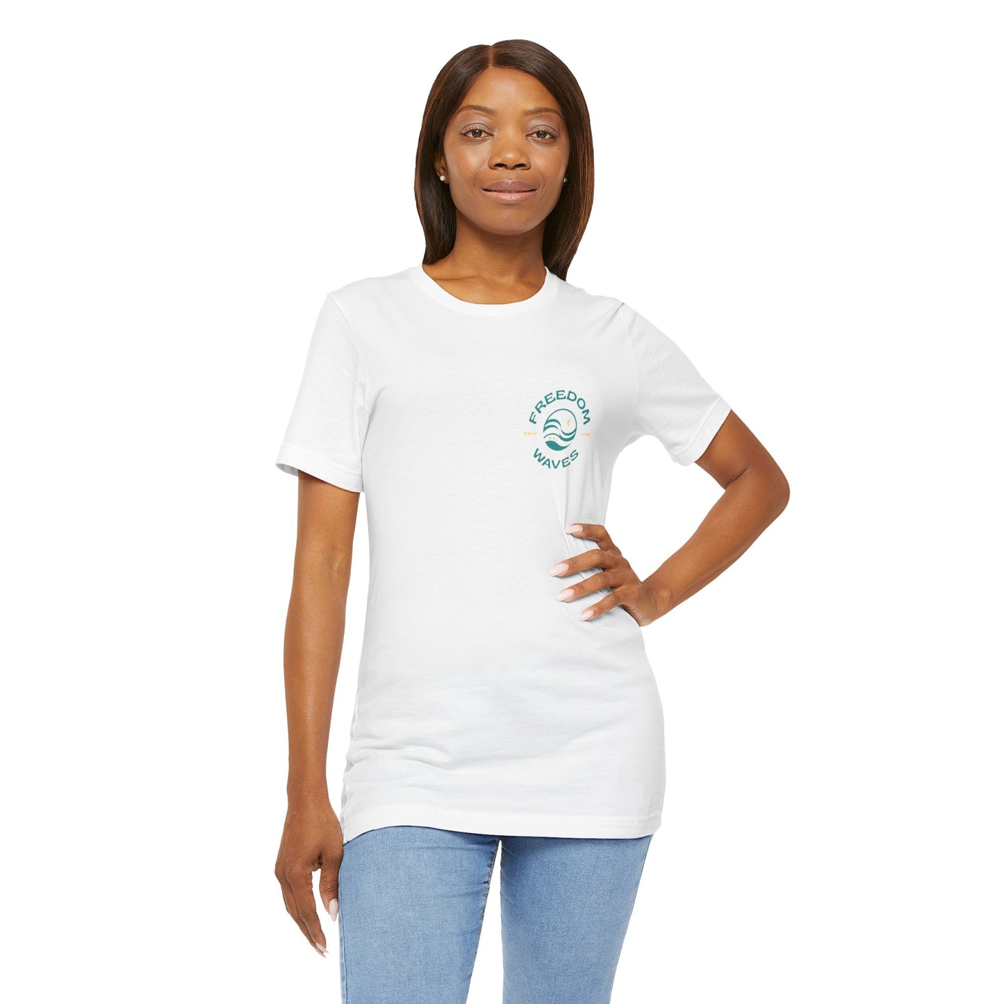 Freedom Waves Unisex T-Shirt - What's your wave?