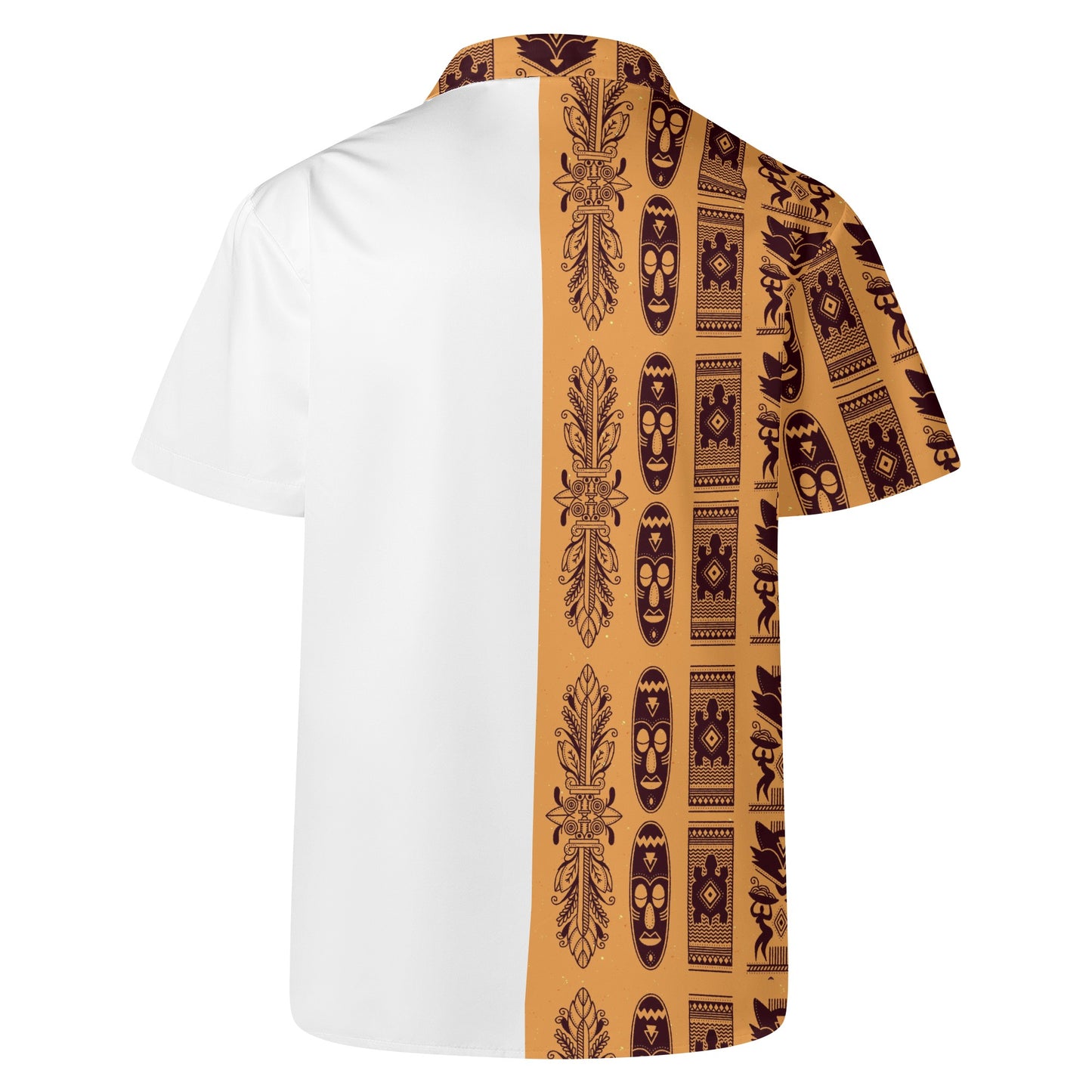 Men's Button Up Tribal Shirt