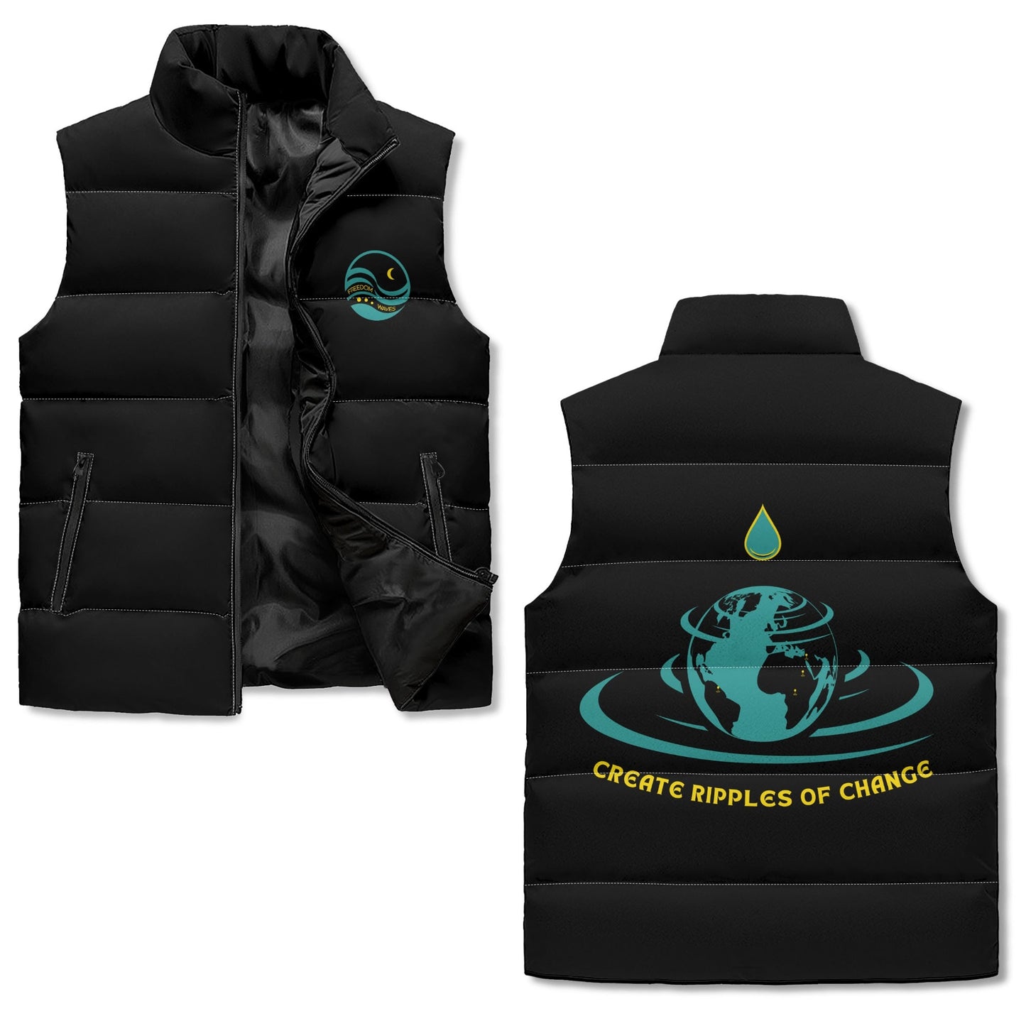 Freedom Waves Puffer Vest