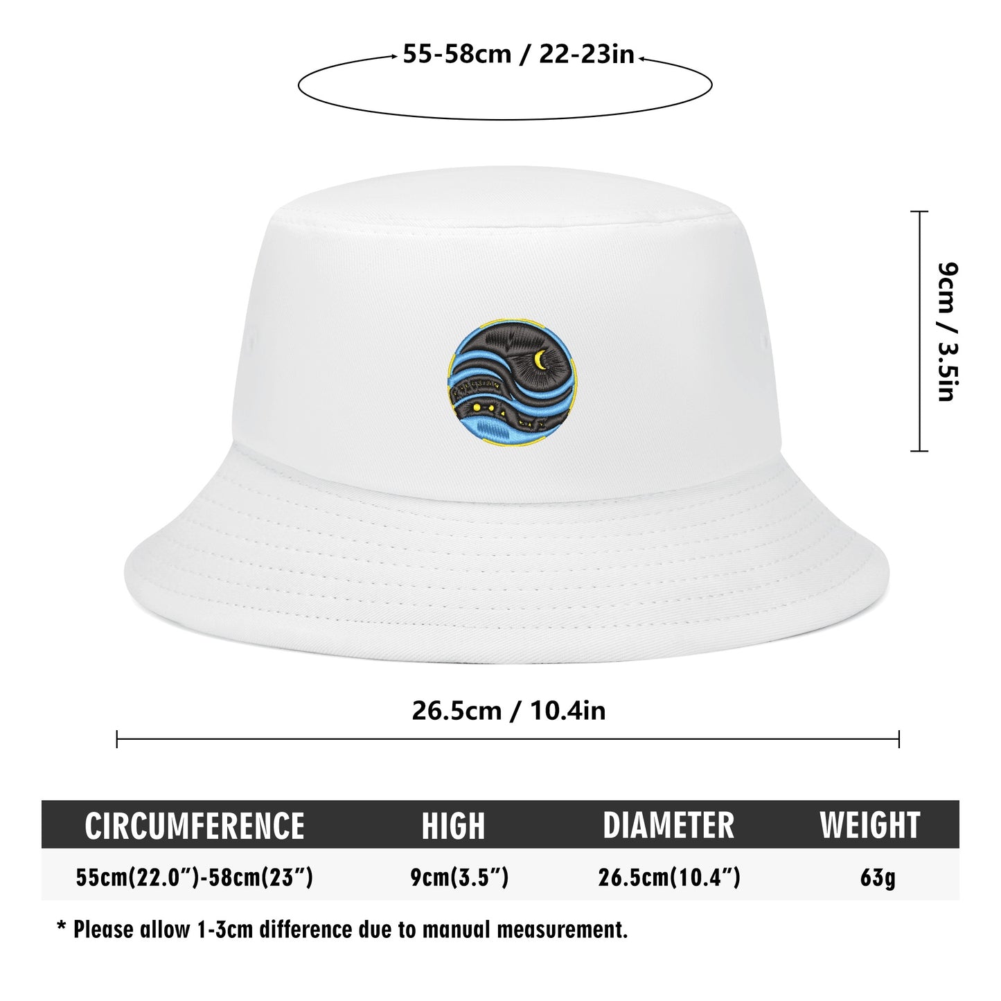 Embroidered Bucket Hats