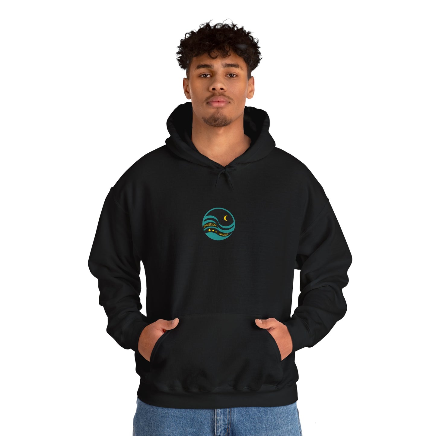 Freedom Waves Hoodie - Ripples of Change