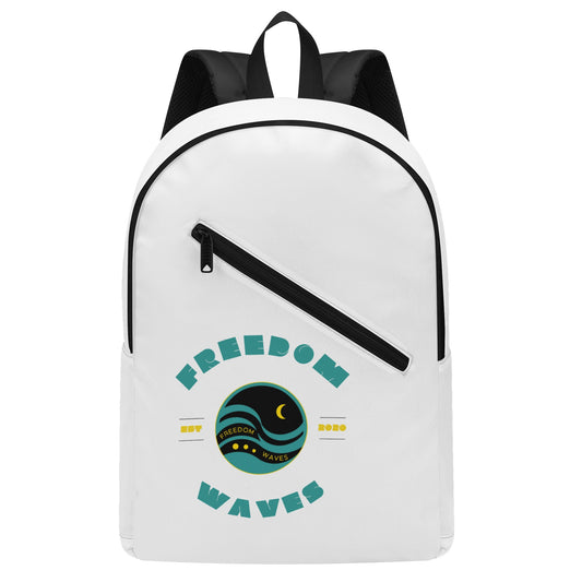 New Half Printing Laptop Backpack