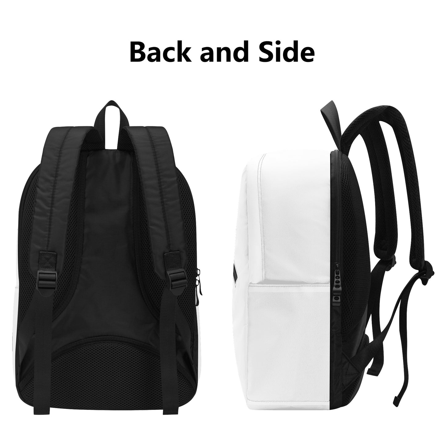 New Half Printing Laptop Backpack