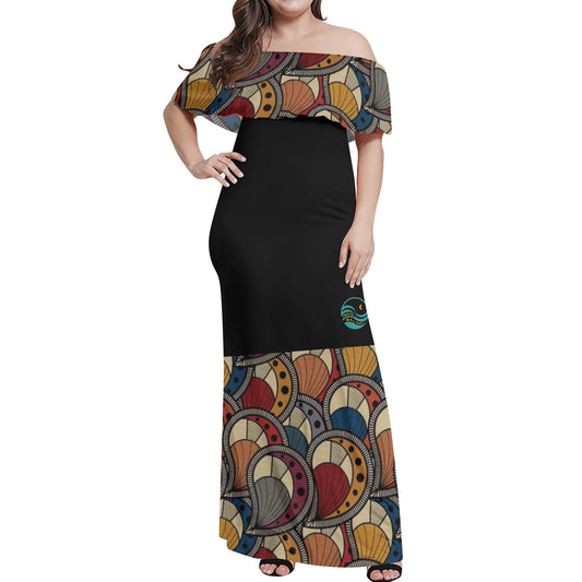 Women's Off-shoulder Long Dress