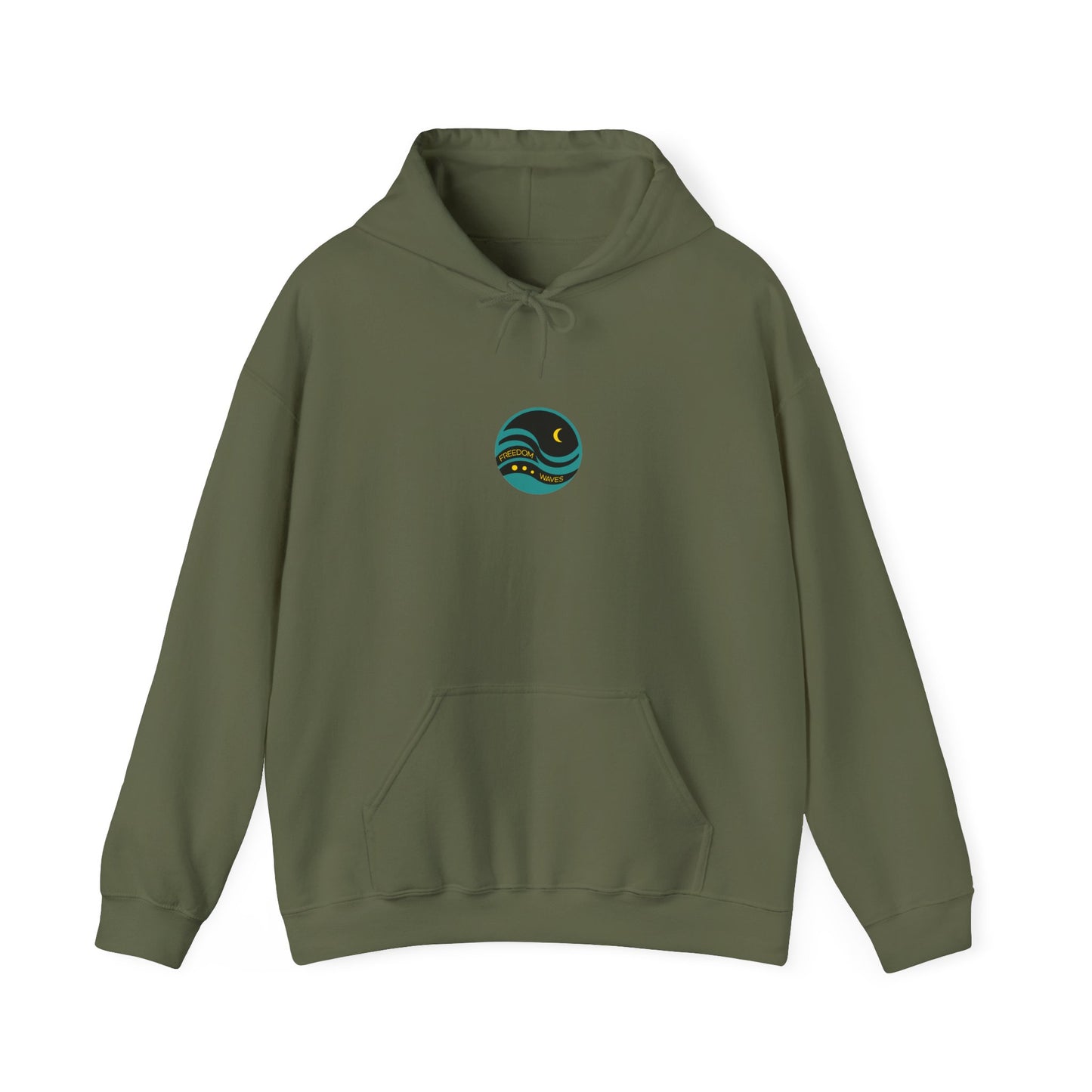 Freedom Waves Hoodie - Ripples of Change