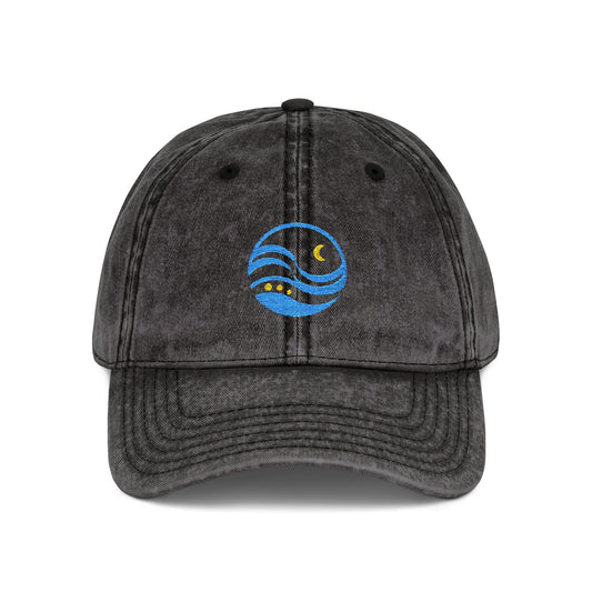 Vintage Freedom Waves Cap - Relaxed Embroidered Baseball Hat